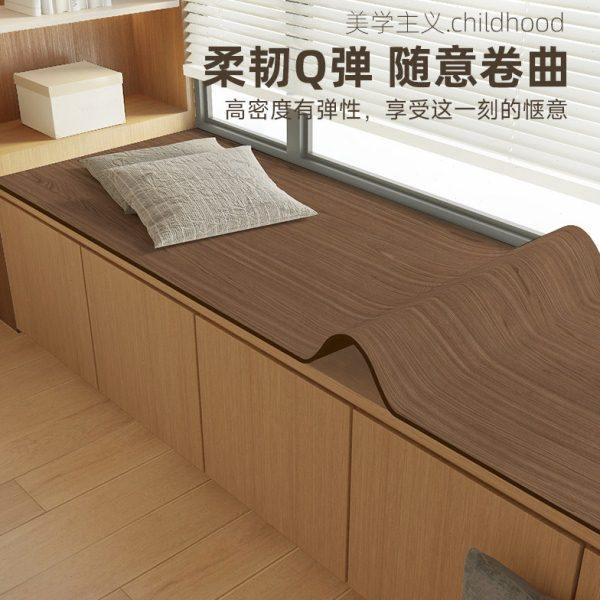 仿木纹防水皮革飘窗垫窗台垫子四季通用主卧可定制裁剪阳台防护垫,居家布艺,飘窗垫,淘宝优惠券,粉丝福利购,淘宝优惠卷
