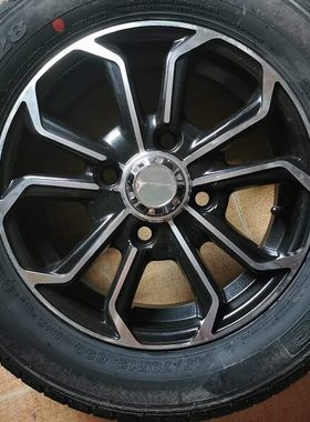 宝骏E100铝合金圈新能源汽车12寸铝轮毂宝骏E100E200铝圈宏光迷你