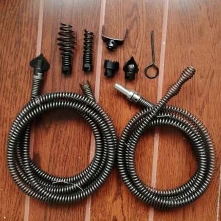 弹簧下水道工具弹簧通专业疏通mm10马桶电钻神器、家用管道疏通器