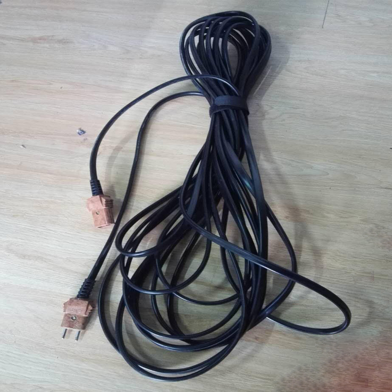 舞台灯光电源线10A胶木插头成品线材2*2.5平P方扁线电缆线长度定