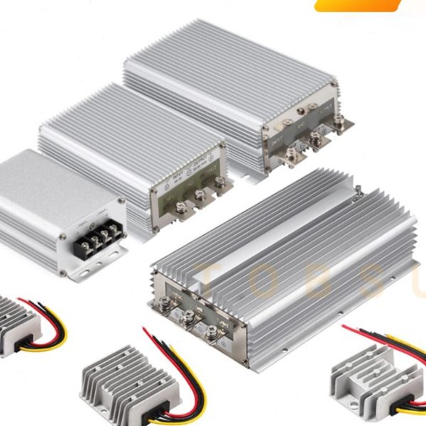 12V升24V 1A到200A 车载DC-DC转换器 升压器12V转24V直流电源模块