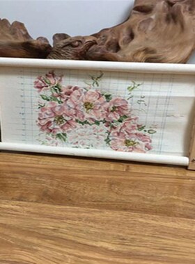 榉木刺绣十字绣绣架绣绷绣花卷布绣框大号方形专用工具支架固定架