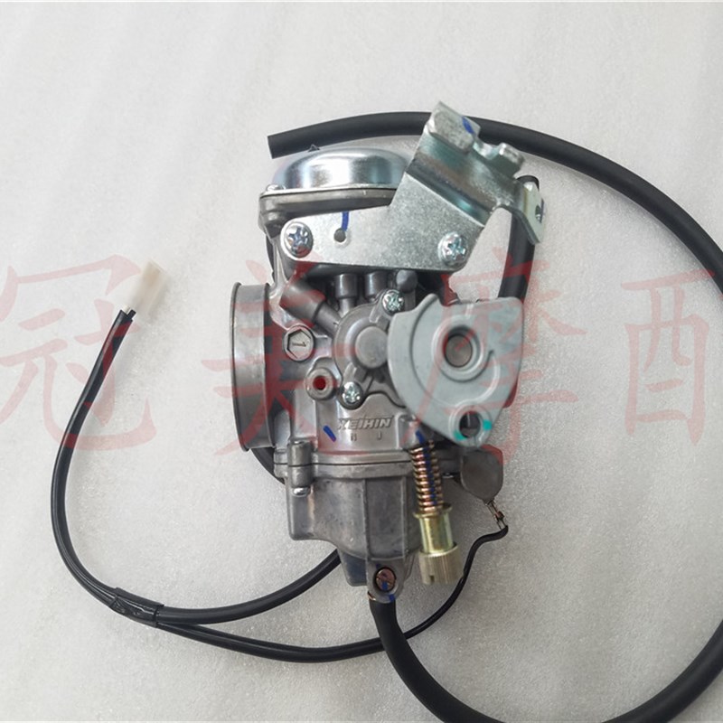 摩托车统御WH125-7-8-化油器WH125-B新锋翼WH125-11带电热化油器