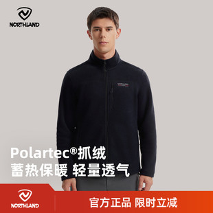 保暖户外徒步外套NFTFT5581E 诺诗兰Polartec抓绒衣2025新秋冬男士