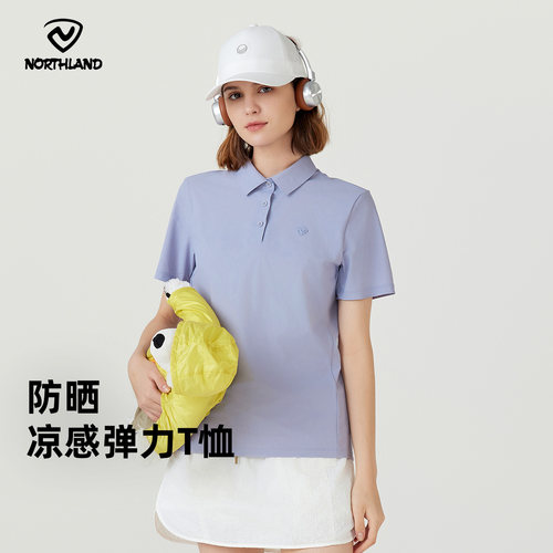 诺诗兰户外运动女式短袖T恤
