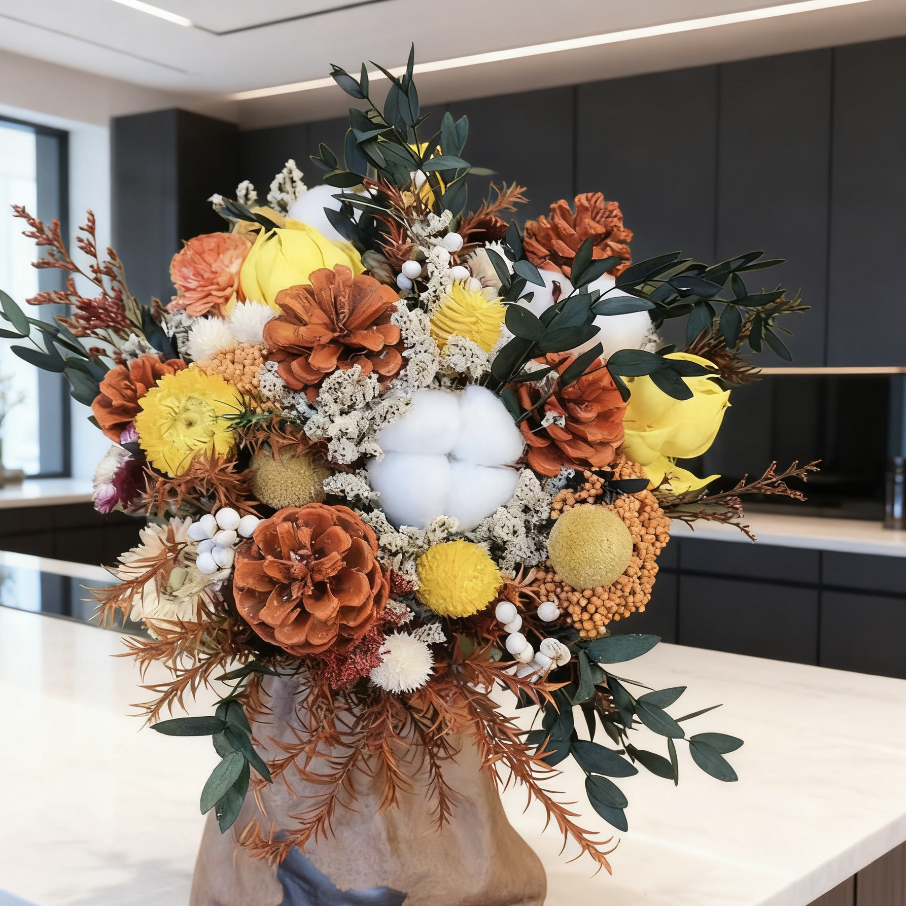 【好红专属】【圣诞前奏】永生花点缀欧式送礼直播间客厅茶几电视