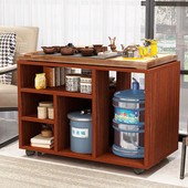 可移动功夫茶几茶桌茶车茶水架茶水台置物架沙发边几喝茶桌茶水桌