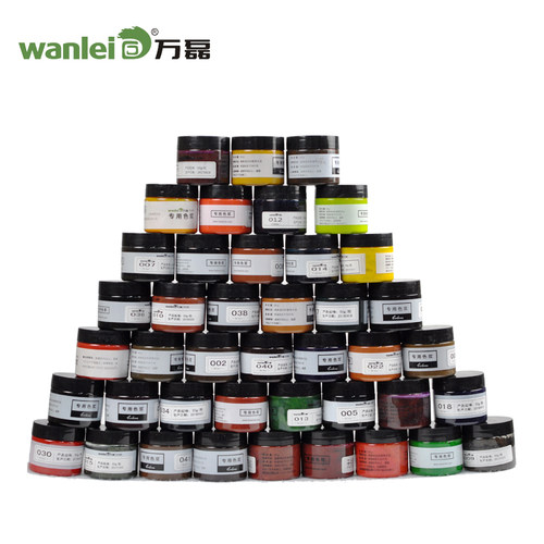万磊水性无机色浆72色欧式艺术涂料专用72色深色色浆浅色色浆