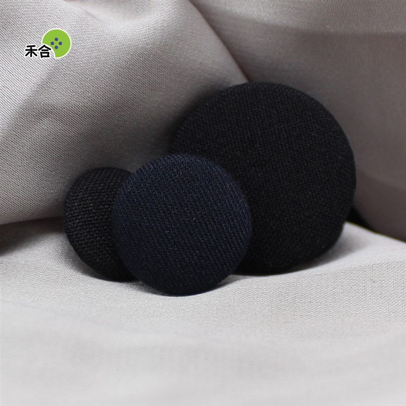 黑色男女大衣风衣包布扣子制服西装西服职业装纽扣圆形窗帘大钮扣