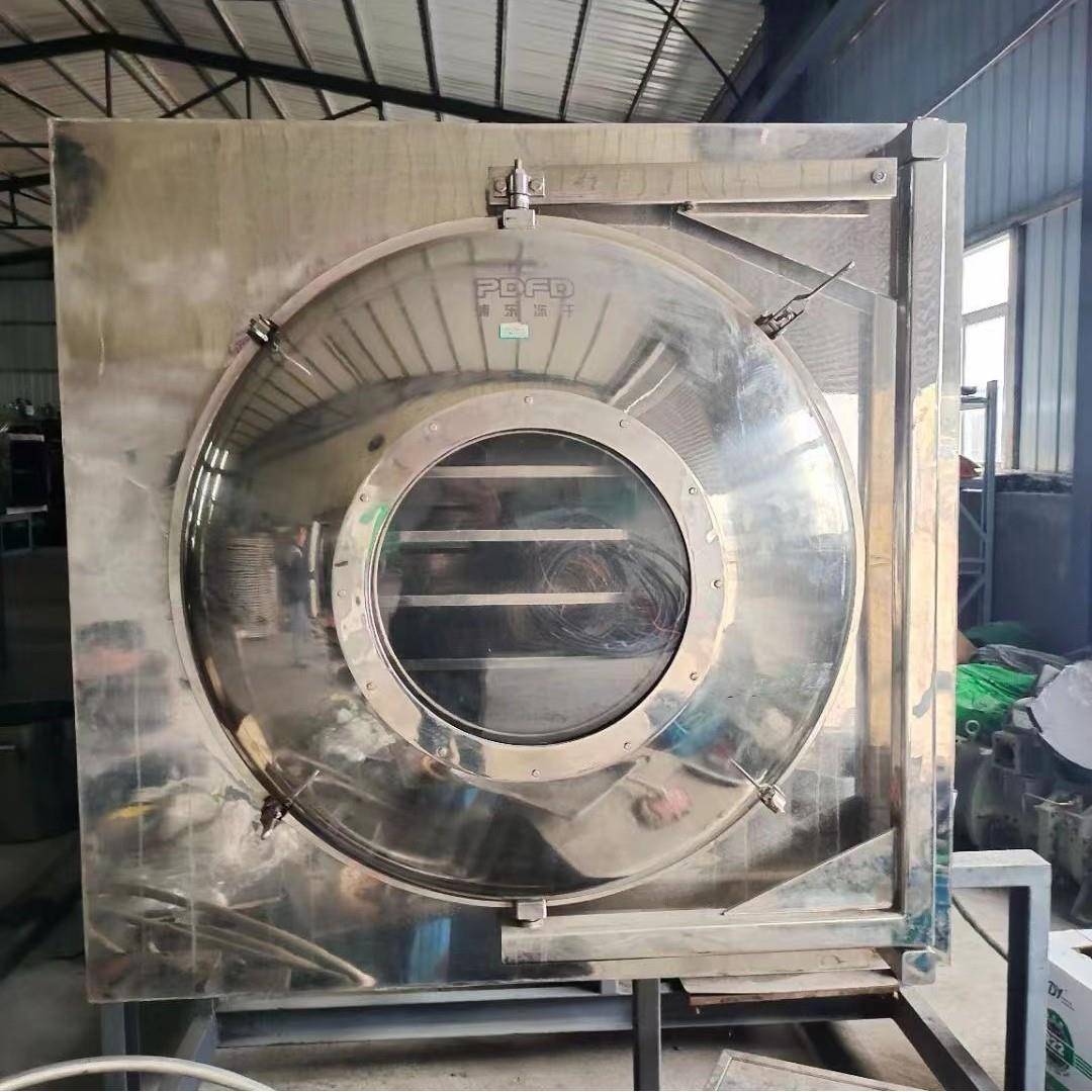 二手上海浦东3.6平方冻干机低温冷冻干燥机肉类冻干粉冻干机