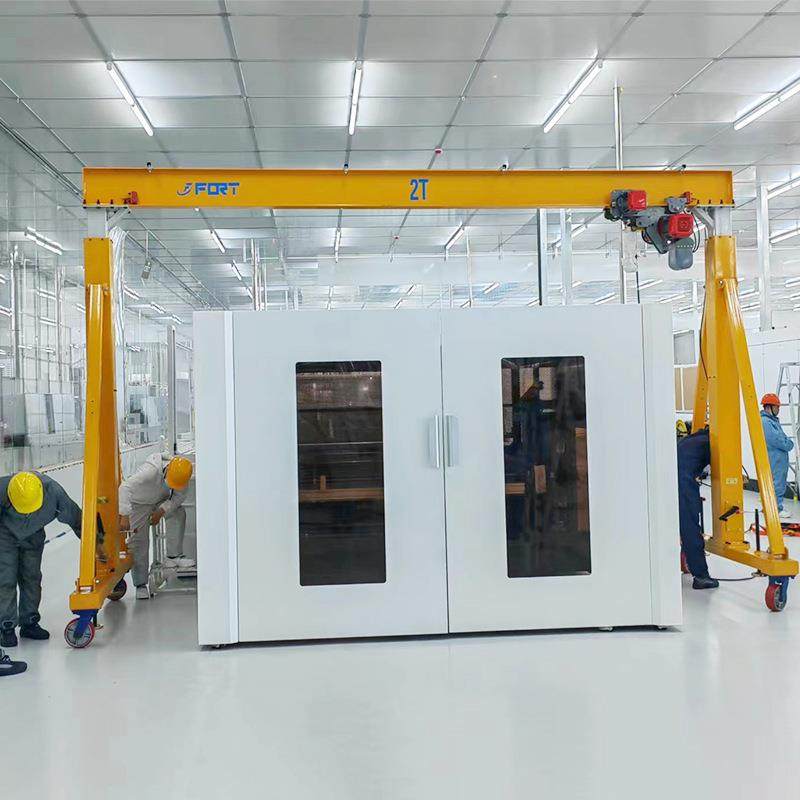 FT-0厂家热销款优质蜗轮升降式高度可调节款新款升降T龙门吊起