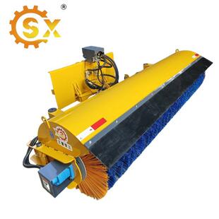 三贤厂家.6米装载机滚刷扫雪器大型扫雪设备市政清雪好帮手