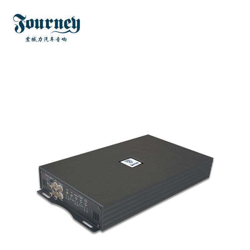 撼力汽车音响改装发烧级D类大功率单路功放推超