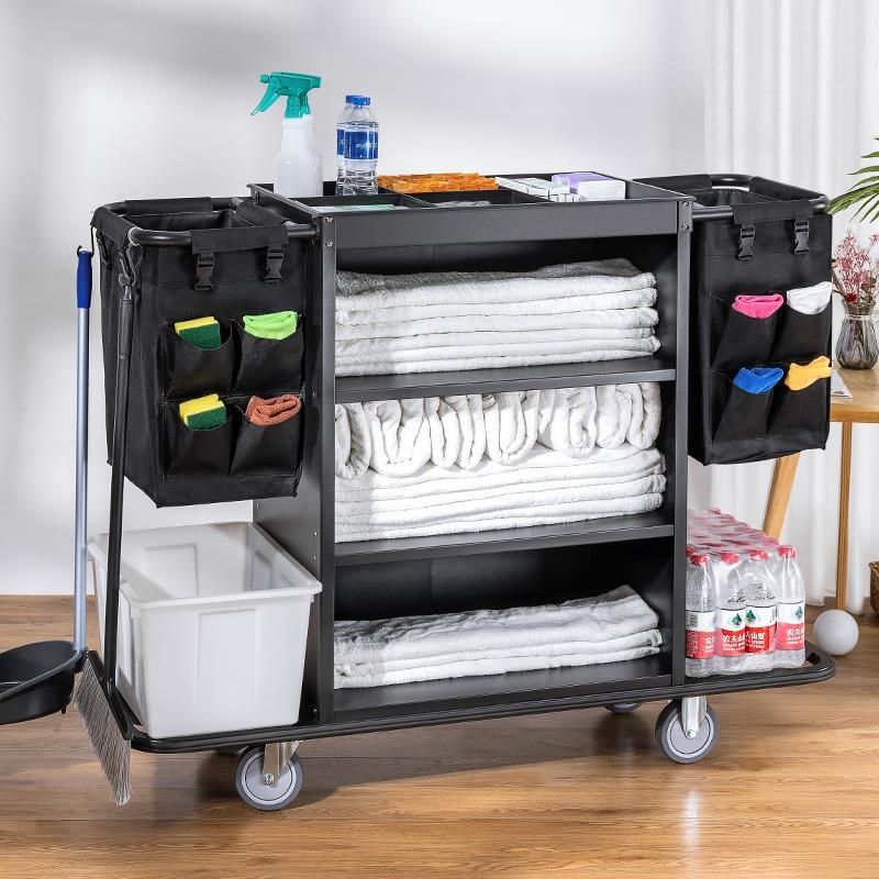 酒店客房布草车房口车收集车车手推车布草车房口车保洁车洁厂家,商业/办公家具,平板手推车/工具车/爬楼机,淘宝优惠券,粉丝福利购,淘宝优惠卷