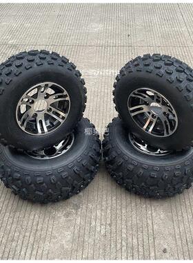 改装卡丁车配件 沙滩车21X7-10 22X11-10寸越野真空轮胎带铝轮毂