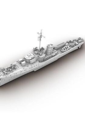 RHWS1250004/S 1/1250比例美国PC-451号试验猎潜艇