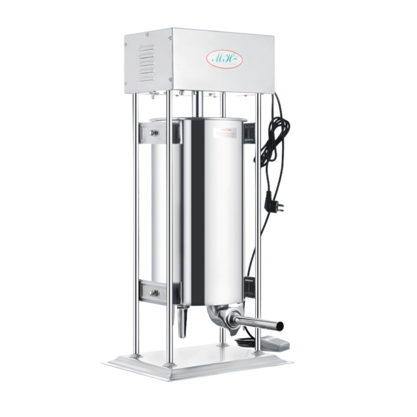 商用灌肠机电动卧式手动装香肠腊肠火腿肠全自动吉事果加工机器