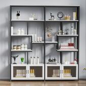 商用展示架美甲化妆品展柜多层置物架落地产品陈列架样品摆件货柜