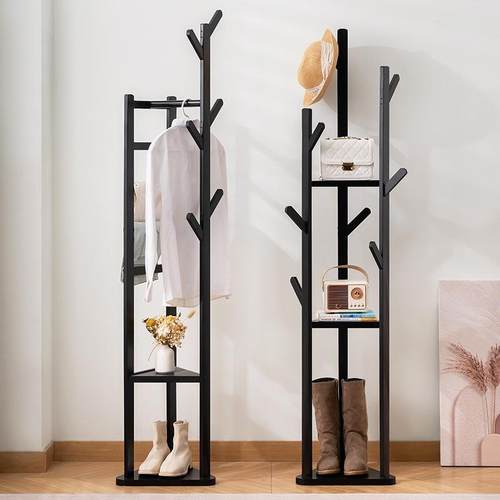 衣帽架落地衣架家用挂衣架挂衣服的落地架卧室立式简约架子