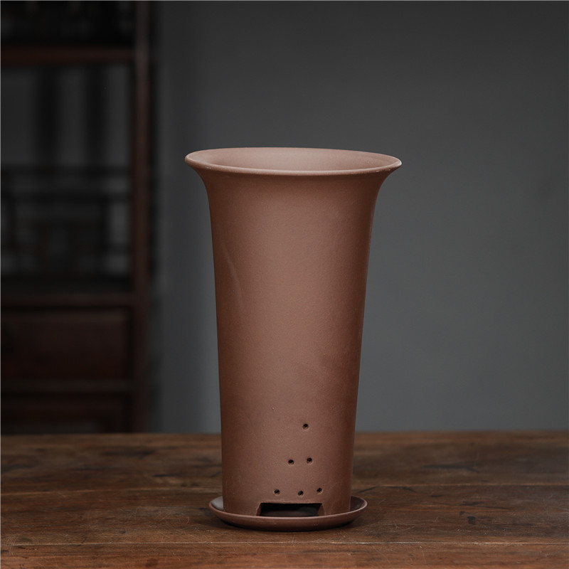 精品紫砂花盆盆特大口径兰花陶瓷多肉君子兰盆栽