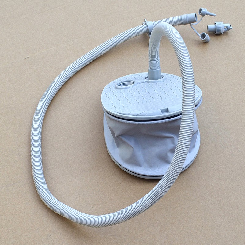 橡皮艇高船用脚踩泵皮划艇打气筒充气艇汽艇皮艇充气船