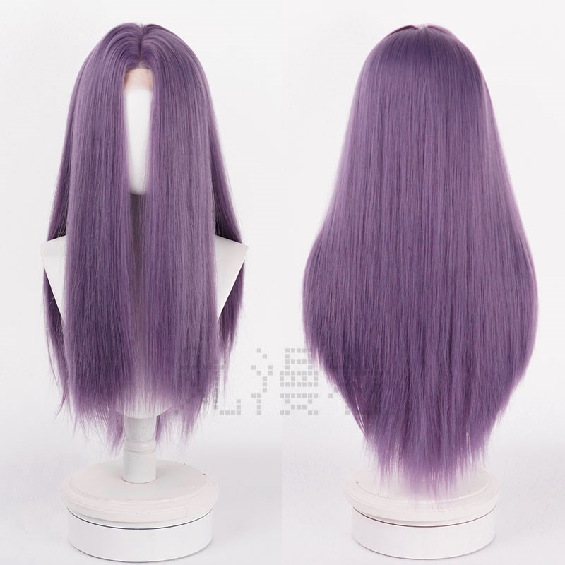 【丸漫社】万用手钩短发际线cos假发 70cm中分手钩 毛娘款可造型