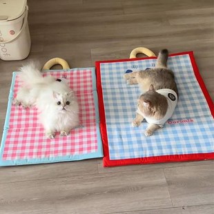狗狗凉席降温狗窝防水猫窝凉垫 宠物冰垫猫咪冰垫夏天睡觉垫子夏季