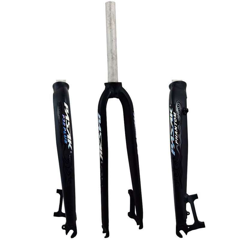 PASAK自行车前叉山地车铝合金硬叉26寸27.5寸碟刹快拆开口