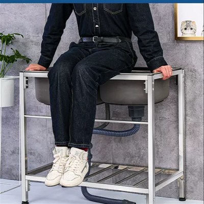 不锈钢水槽支架洗菜盆架子厨房加厚托架加固落地式架子家用盆架