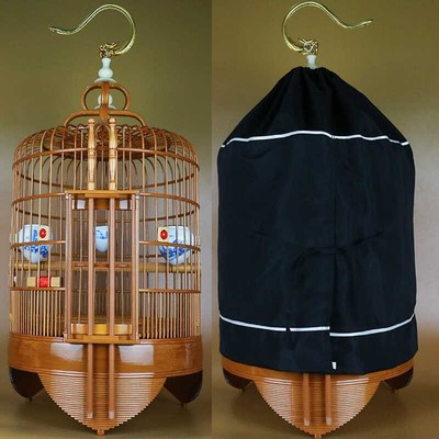 广西画眉笼广笼广西底鸟笼全套清远笼竹制手工八哥斗鸟笼配件