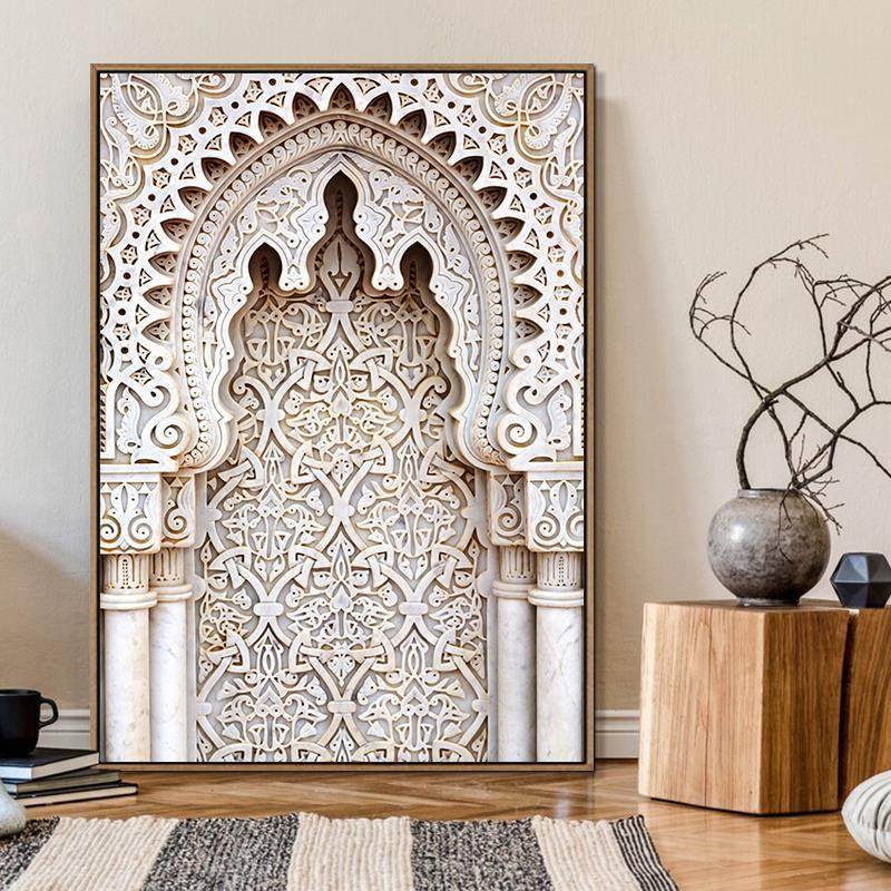 北格摩洛哥建筑拱门装饰画阿拉伯酒店家居墙壁画过道玄关挂画单副,家居饰品,砂岩画,淘宝优惠券,粉丝福利购,淘宝优惠卷