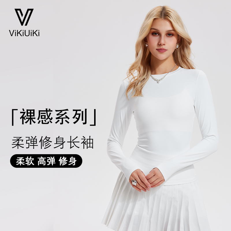 VIKIUIKI裸感健身瑜伽服长袖