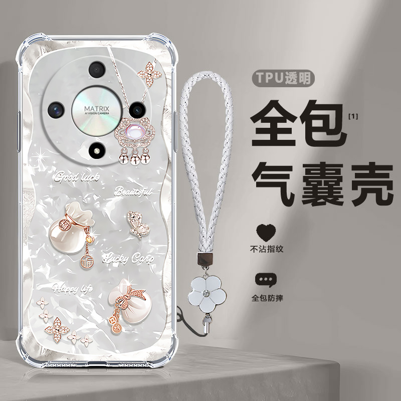 四角防摔,透明加厚气囊