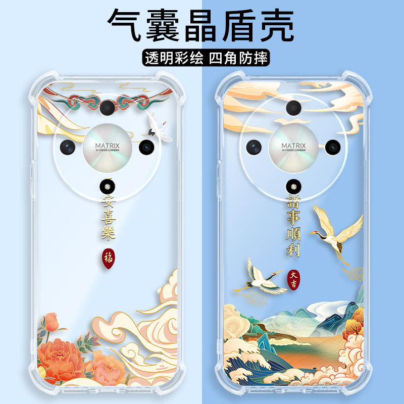 四角防摔,透明加厚气囊