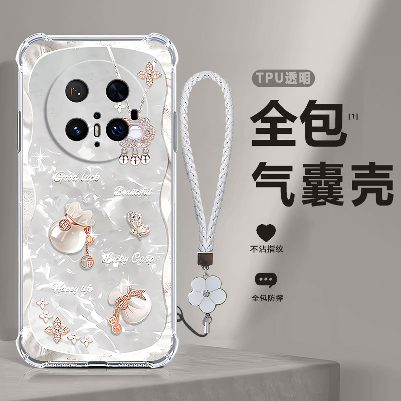 四角防摔,透明加厚气囊