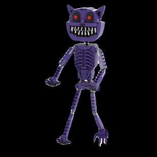 波比的游戏时摆积木梦魇猫v对战长腿嗜睡礼儿童拼装玩具间件猫物