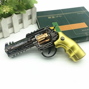 儿童电动声光玩h具孩灯光音乐左轮手枪投影枪男枪1-23-岁 玩具枪