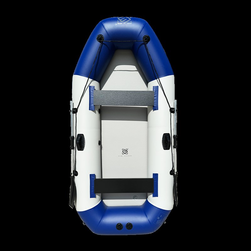 橡皮艇加厚钓鱼船皮划艇充气船汽艇硬底折叠气垫船冲锋舟拉丝底船