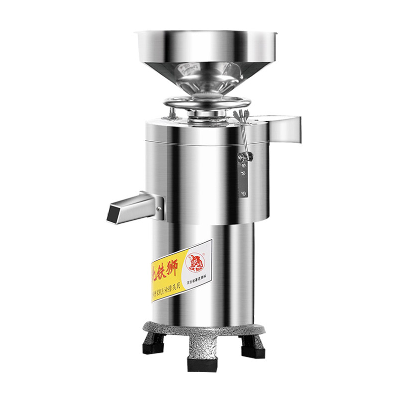 河北铁狮商用豆浆机渣浆分离打浆机早餐店用大容量全自动磨浆机