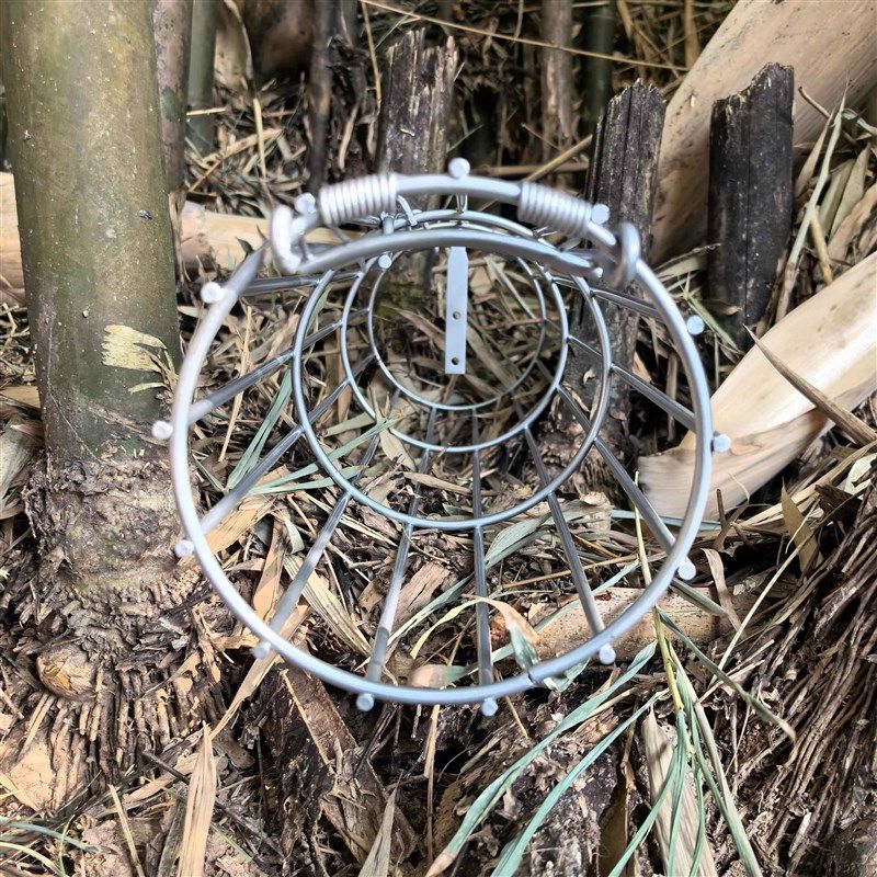 便携式鼠竹笼子地鼠笼野鼠笼捕鼠神器耗子笼自动捕鼠双门铁老鼠笼