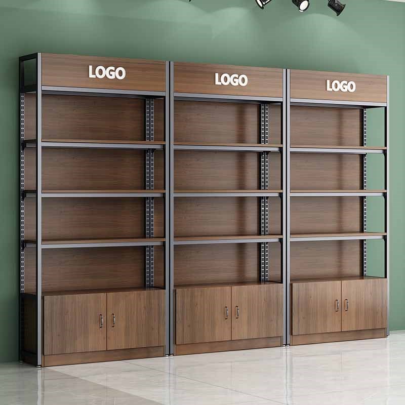 展示柜烟酒样品超市便利店零食货架专卖店产品文具陈列置物架多层