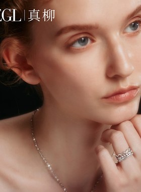 ZEGL真柳设计师芭蕾系列花朵戒指女小众设计轻奢人造珍珠食指戒子