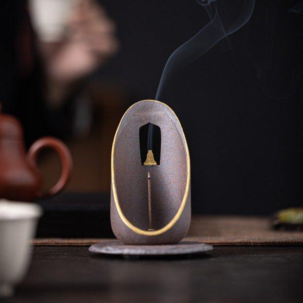 禅意陶瓷一念之间线香插摆件香薰炉熏香炉香座家用室内茶室装饰品,家居饰品,香托/香盘/香座/香插,淘宝优惠券,粉丝福利购,淘宝优惠卷