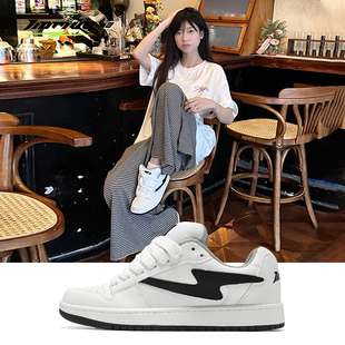 TINMUU/天牧小鬼同款闪电校园运动休闲增高面包板鞋子男鞋女秋冬