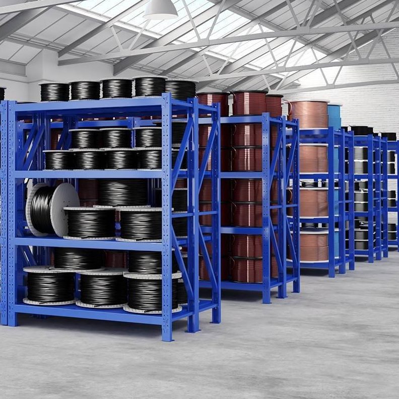 家用中型超市货架置物架重型库房货架四层货架展示架仓储货架轻型