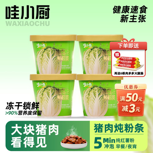 哇小厨东北特产猪肉炖粉条速食