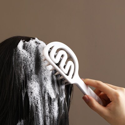 长柄洗头刷硅胶洗头发神器大人头皮清洁止痒抓头专用按摩洗发梳子