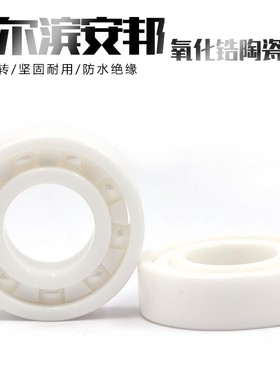 氧化锆陶瓷轴承6200 6201 6202 6203 6204 6205 6206 6207 6208CE