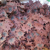 犀利461八角砂纸八瓣砂根雕木雕红木家具抛光打磨片4寸6寸砂布片