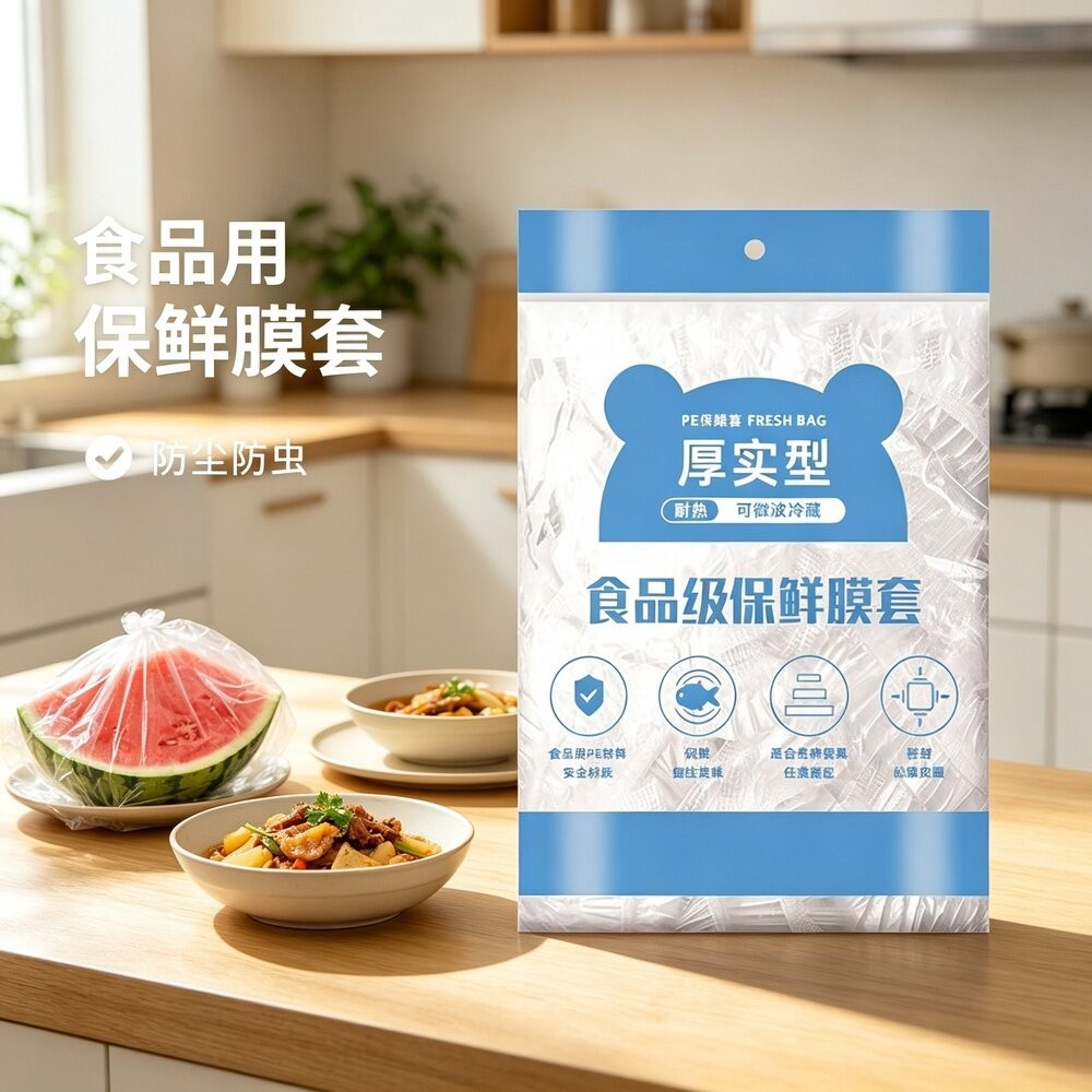 一次性加厚食品级保鲜膜套